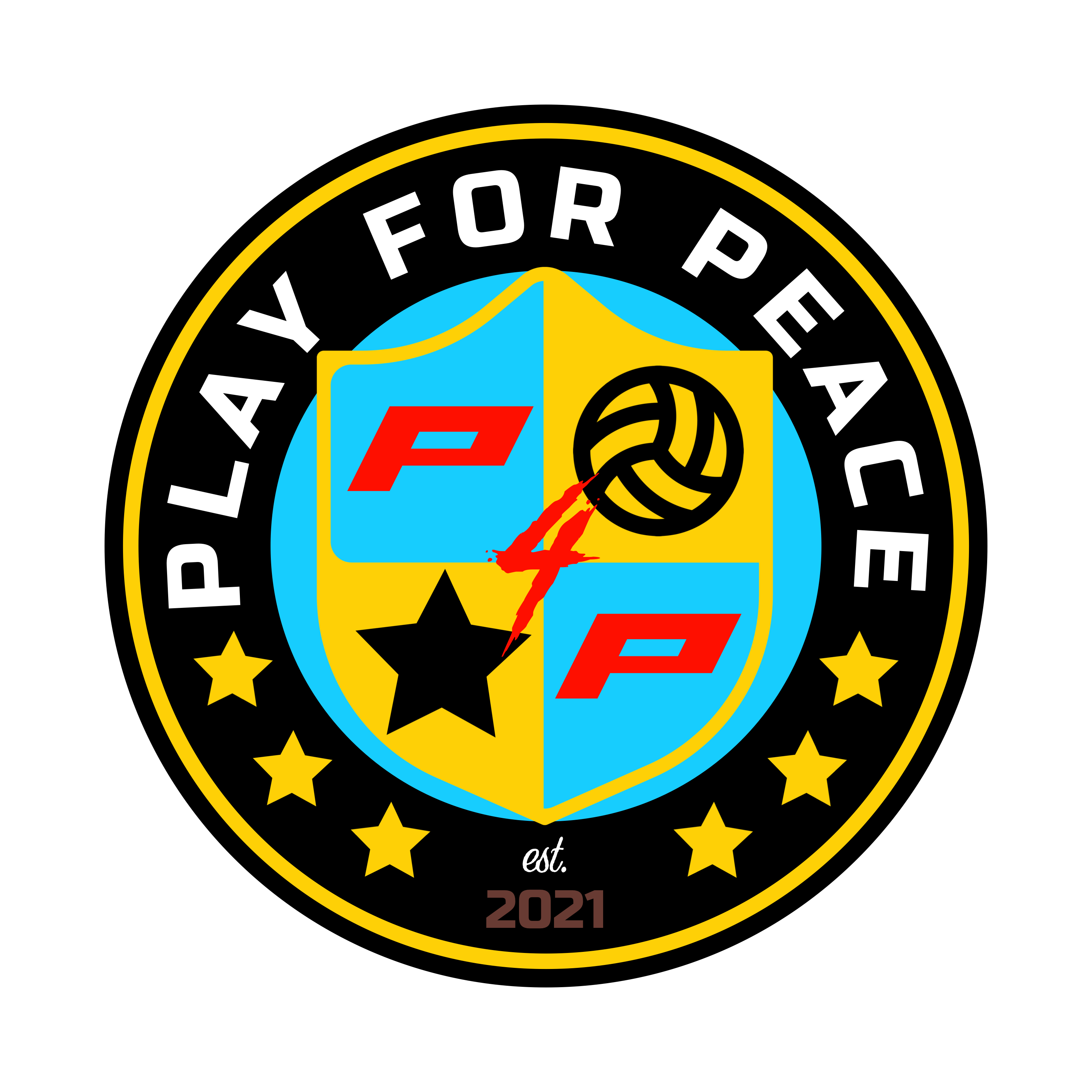 Play4Peace crest